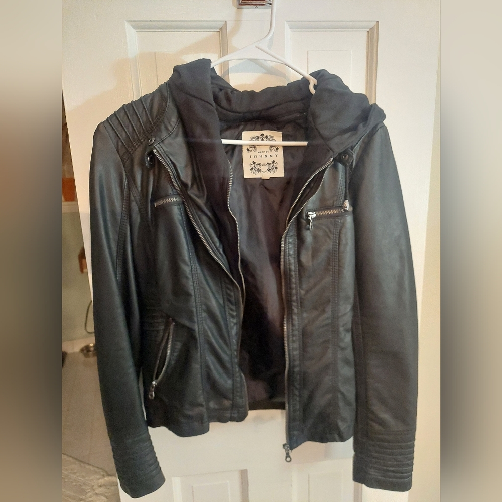 Leather jacket